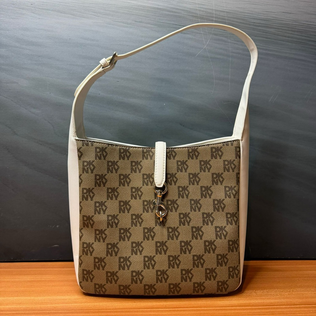 Tas DKNY tas wanita Hobo messenger bag no pricetag
