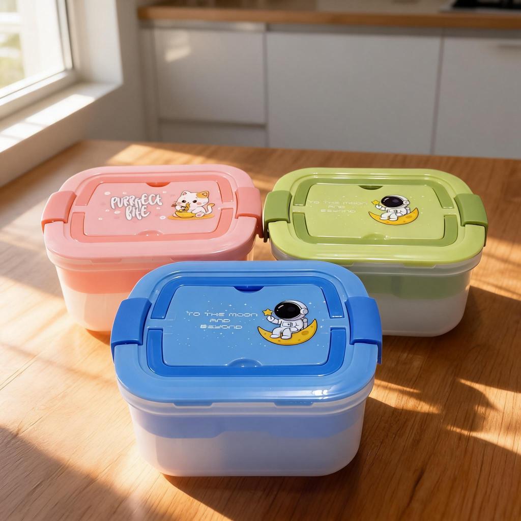 Lunch Box Anak Lucu / Kotak Bekal Anak Gambar Lucu