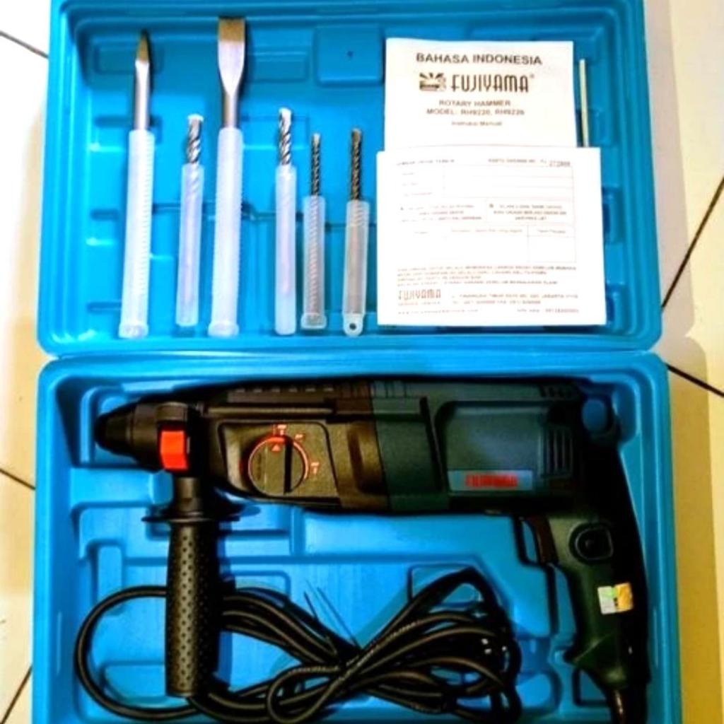 mesin bor beton bobok 3 in 1 sds + plus hammer drill Fujiyama