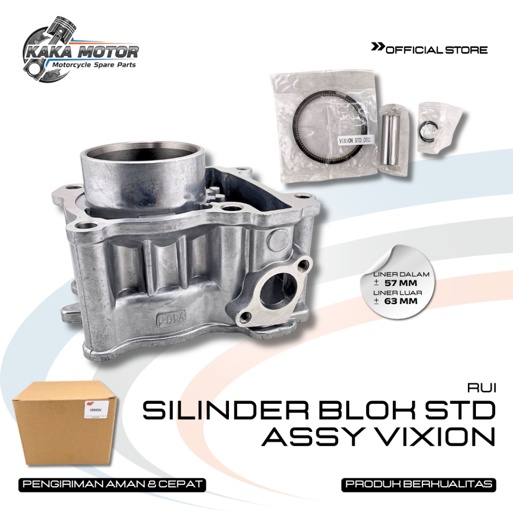 SILINDER BLOK STD ASSY VIXION 3C1 - SILINDER BLOK ASSY SEHER SET VIXION 3C1