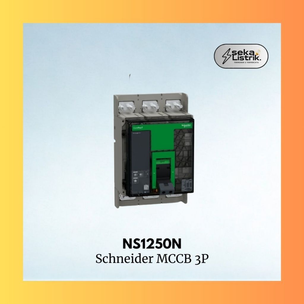 Schneider MCCB NS1250N 3 Phase 1250A Manually Operated