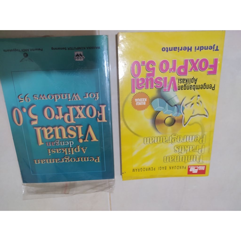 Buku Visual Foxpro bkn VB.Net Visual Studio C# C++ Python