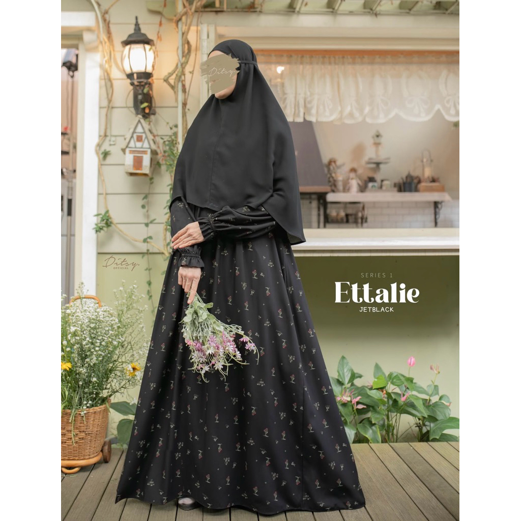 Ditsy Juni - Ettalie Jetblack M [NEW]