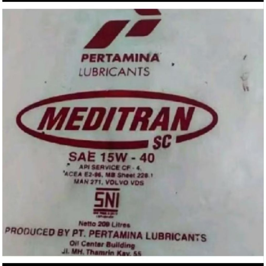 Oli meditran SC SAE 15 w-40