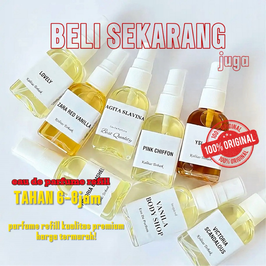 [30ML PARFUME BANJARMASIN PLASTIK TERMURAH] PARFUM REFILL SPRAY PLASTIK 30 ML HARGA GROSIR DAN BERKU
