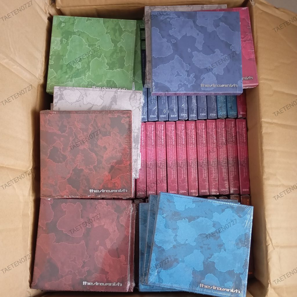 Album Enhypen The sin vanish fugitive ver fugi yoi season greeting dimension dilemma answer sadame w