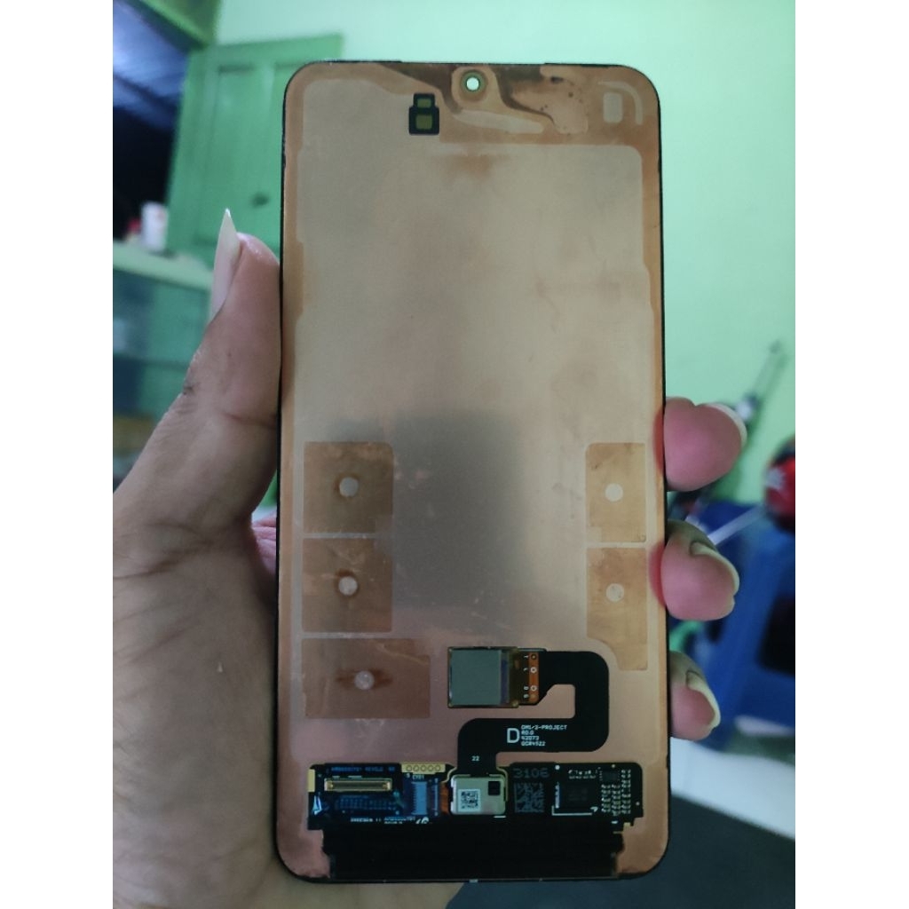 lcd samsung s23 plus original minus garis