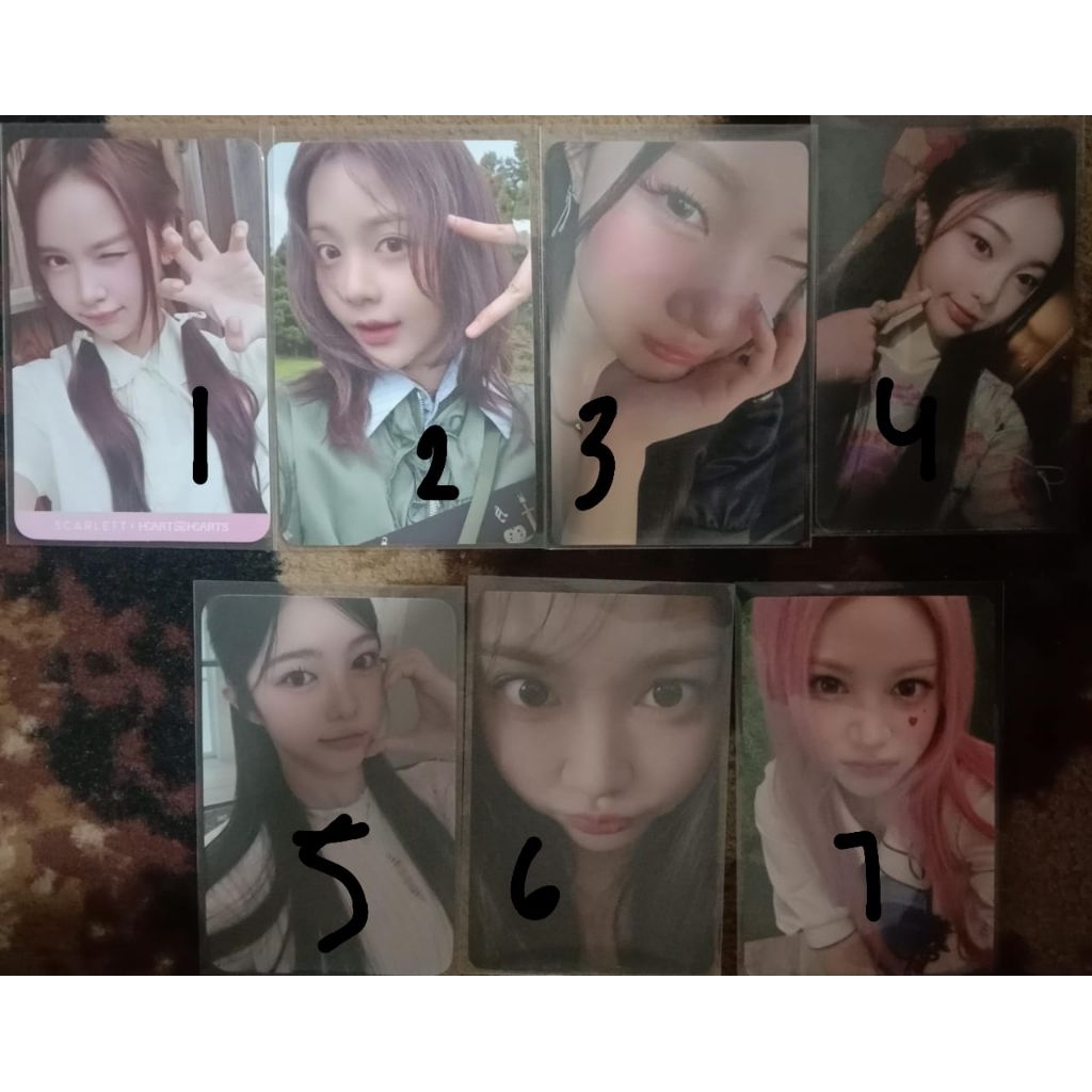 photocard official h2h