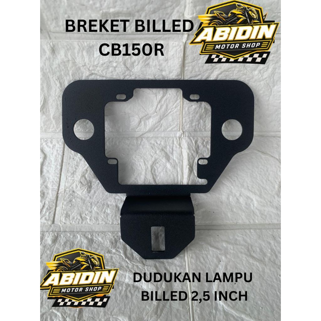 BREKET BILLED lampu projie CB 150R  2,5inch/ bracket biled projie 2,5inch CB 150R/breket dudukan bil