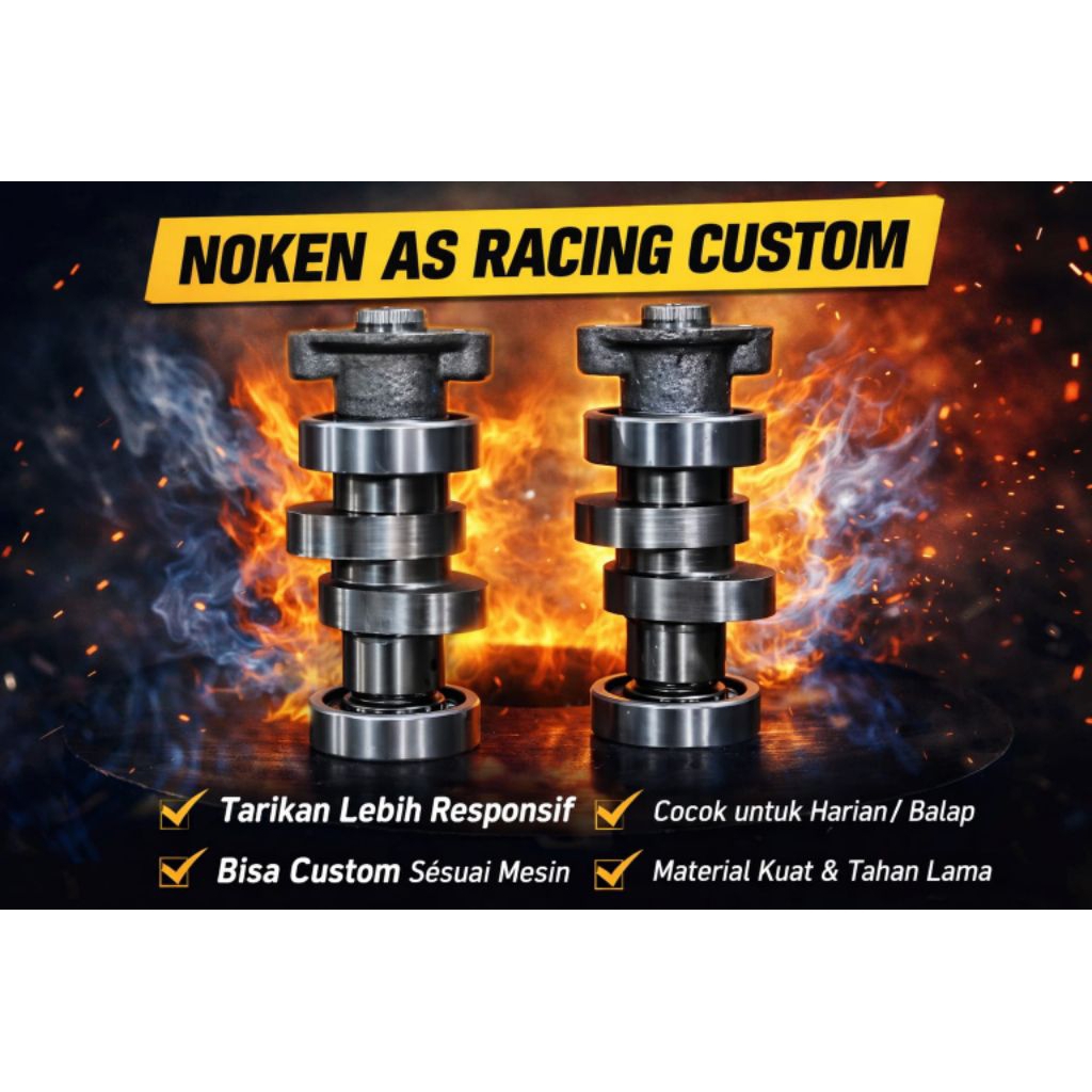 Noken As Racing Beat Karbu 115cc - 150cc Pilihan Tepat untuk Performa Maksimal