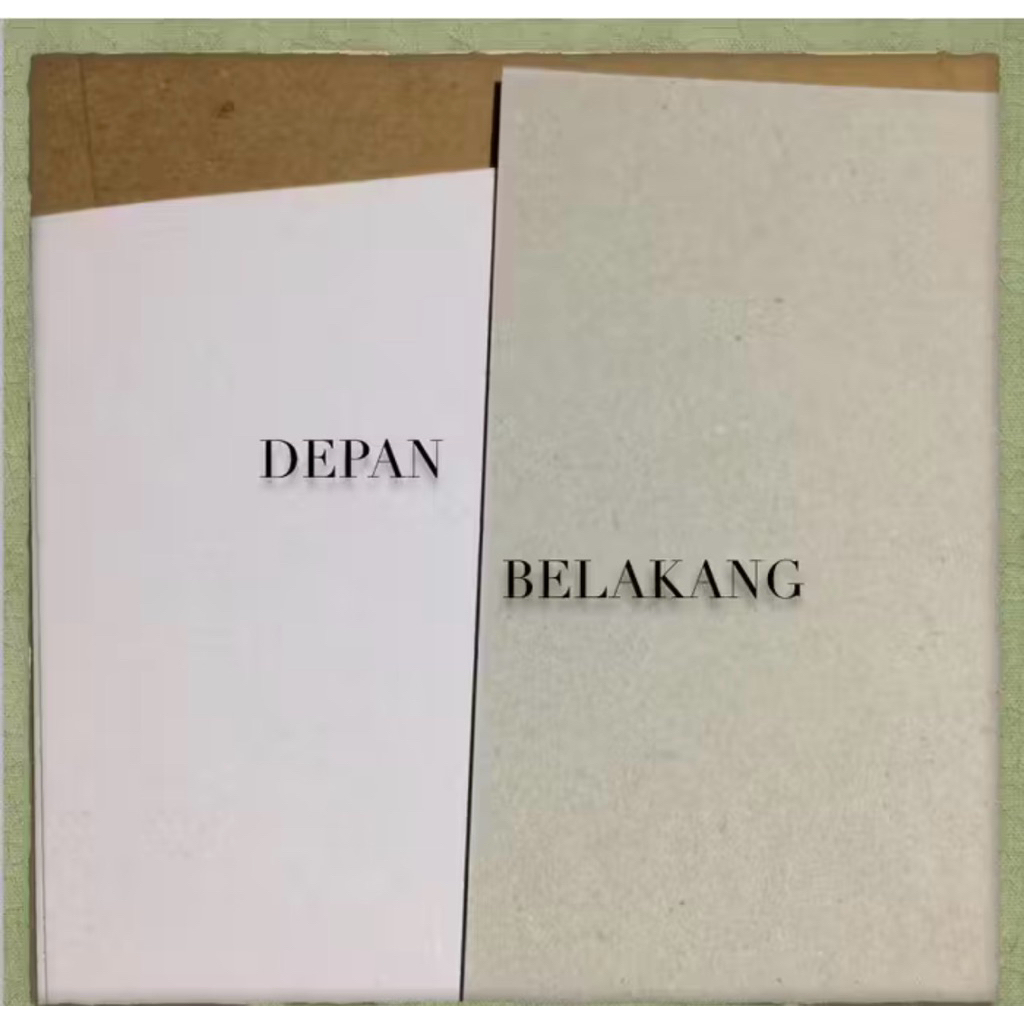 Kertas Duplex ukuran plano