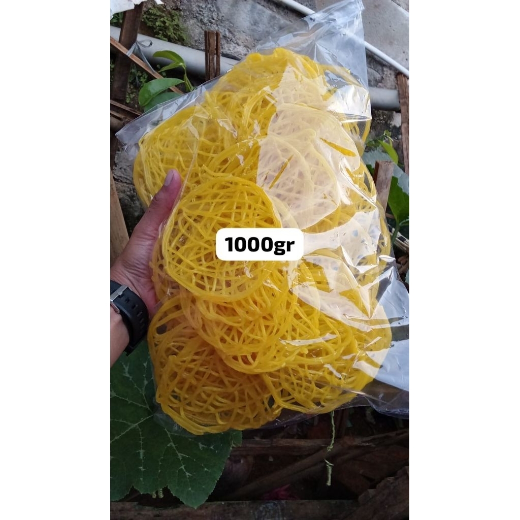 krupuk mie kuning