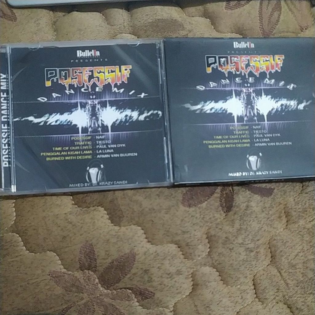 CD Audio Posessif Dance Mix (Bulletin International - PT.Indo Semar Sakti)