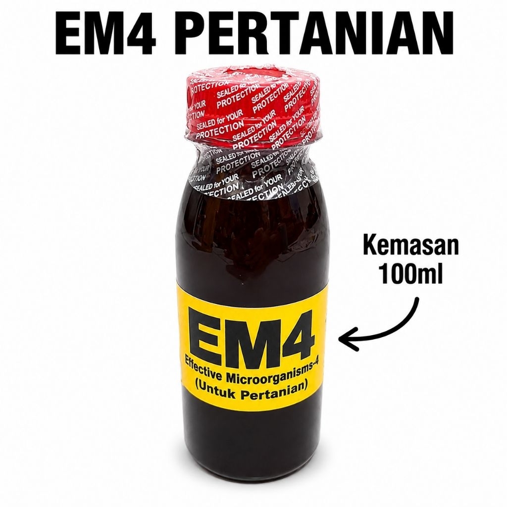 EM4 Pertanian Repack 100 ml - Aktivator Mikroorganisme untuk Pertanian