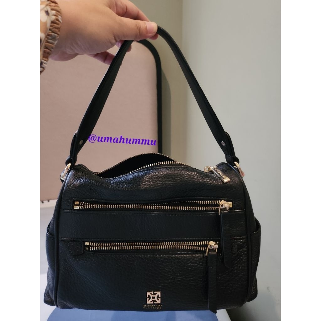 preloved tas hitam gobelini firenze