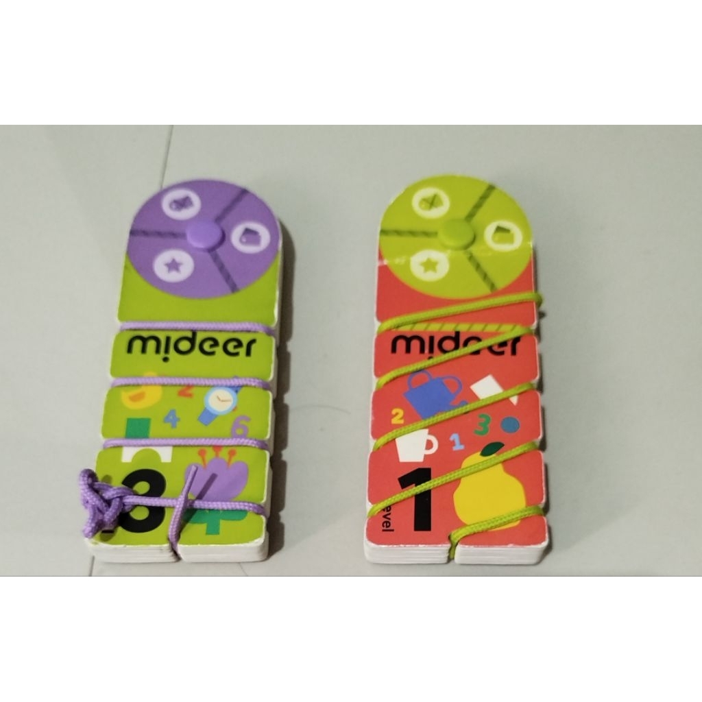 Mideer Match & Connect Playbook Lv 1/2 - Preloved