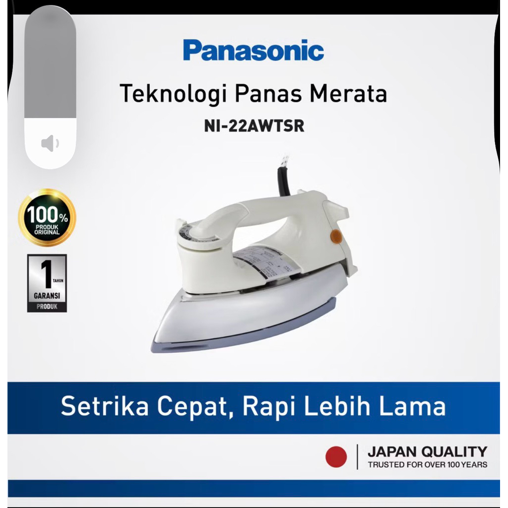 Panasonic setrika