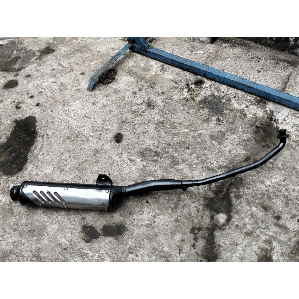 knalpot Shogun kebo original copotan