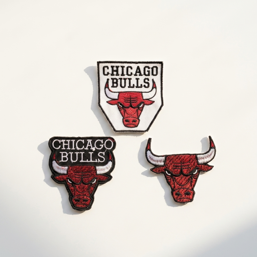 Patch CHICAGO BULLS Patch Bordir Emblem Bordir Chicago Bulls