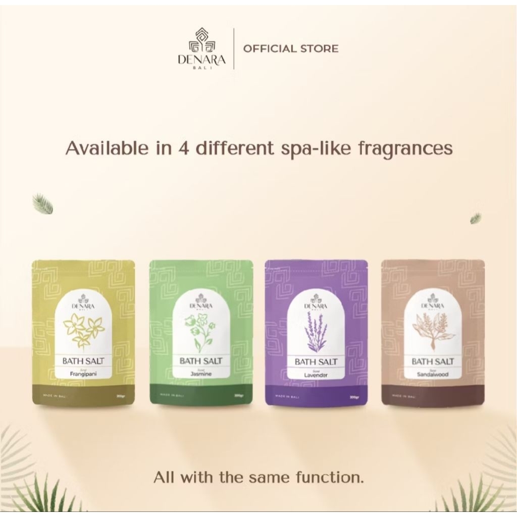 Denara Bali Bath Salt 100gr