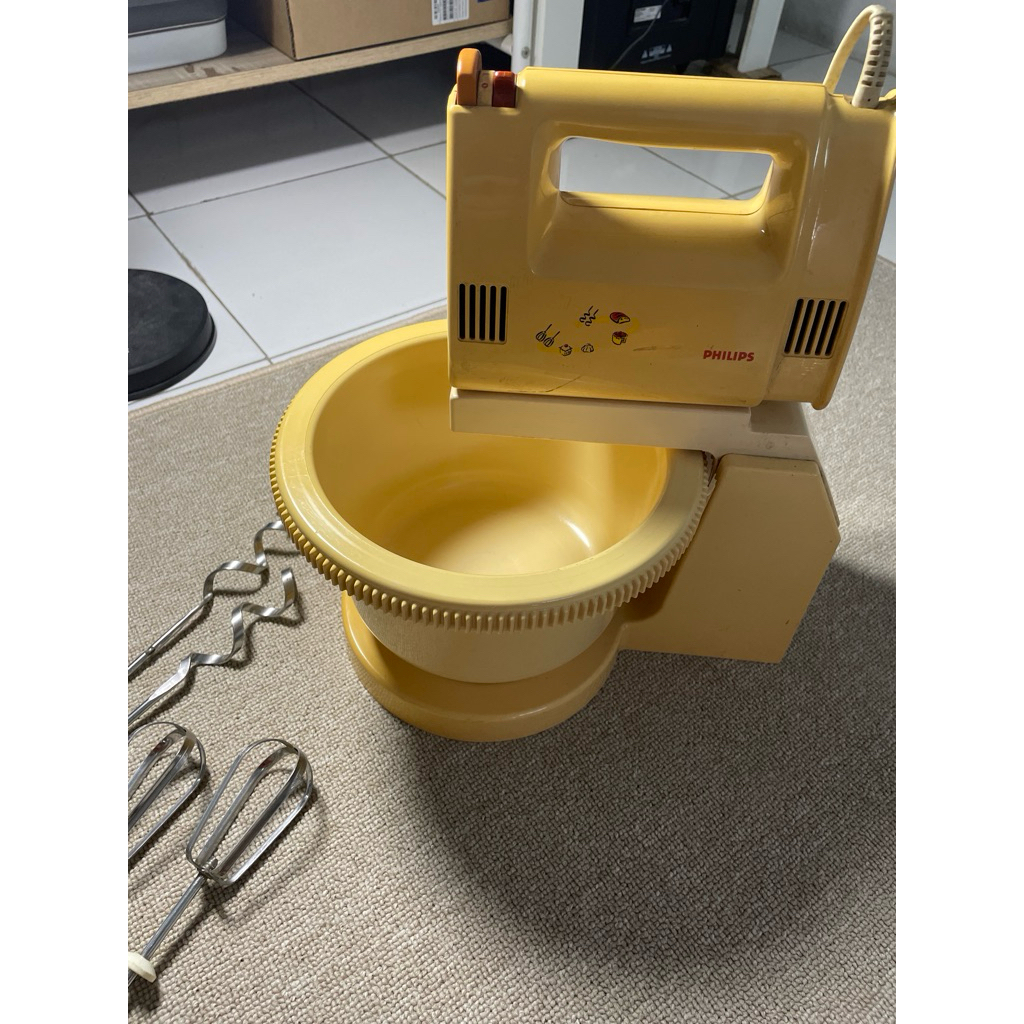 Preloved Standing Mixer Buatan Belanda Philips HR1973A Original / mixer langka made in holland mixer