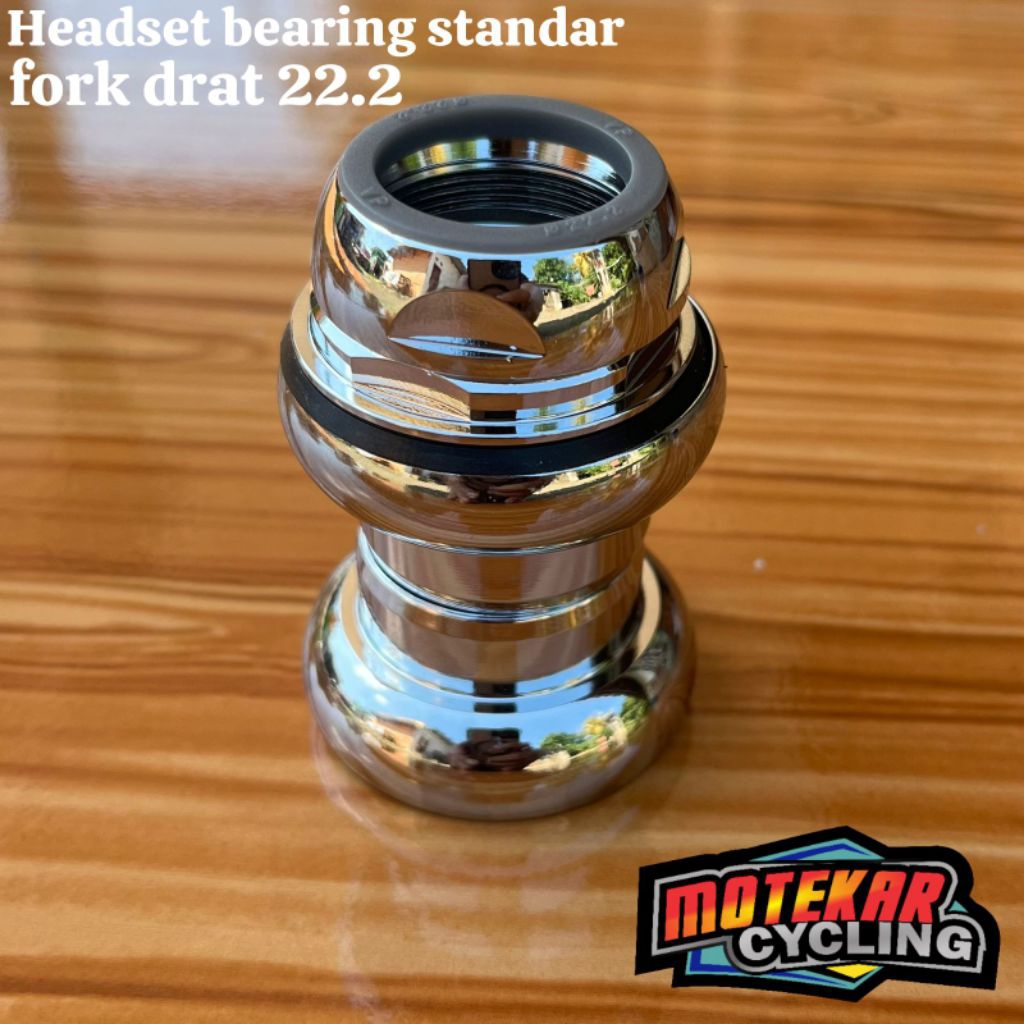 Headset/komstir bearing fork drat standar 22,2