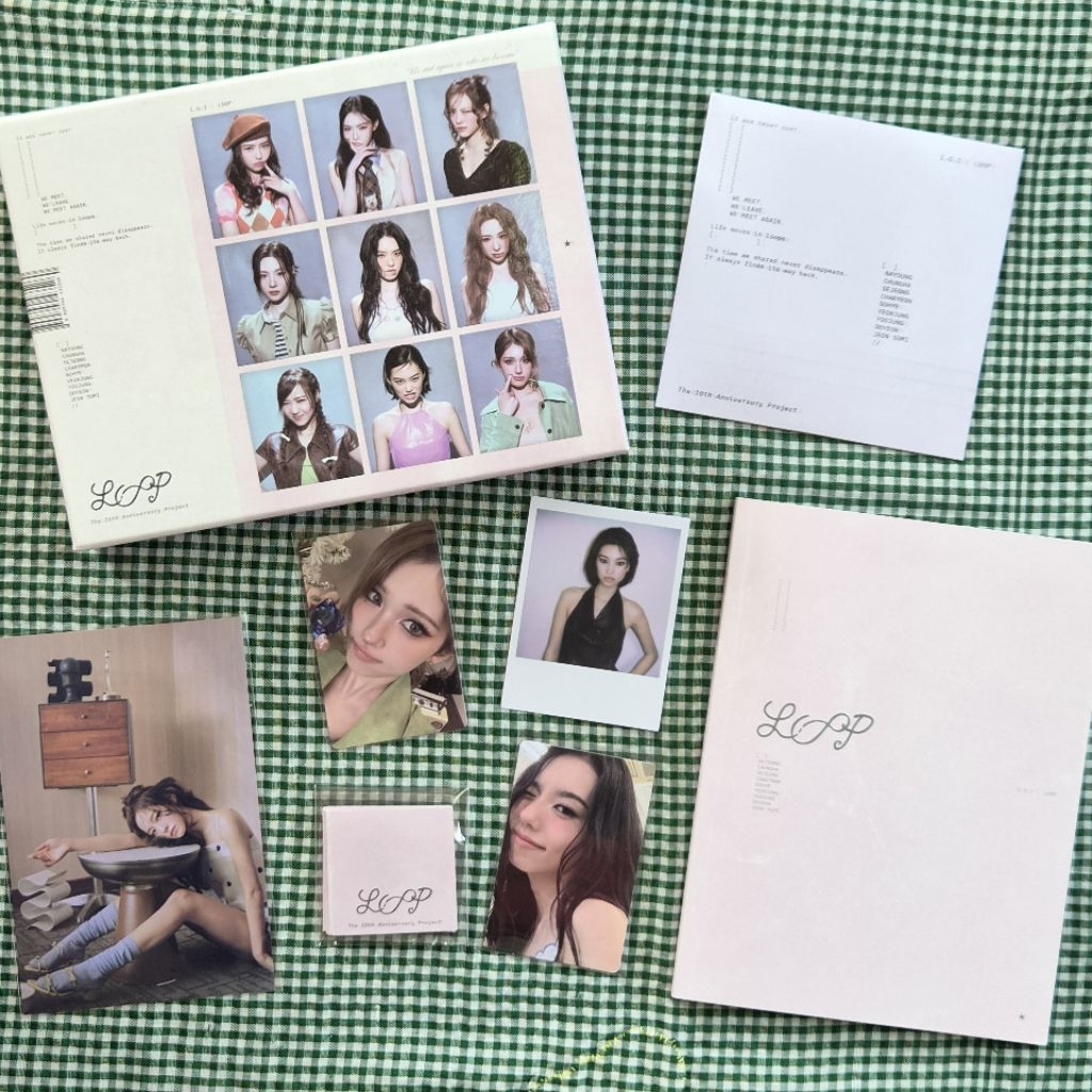 [ORI] IOI LOOP MINI ALBUM PHOTOCARD POSTCARD POSTER POLAROID