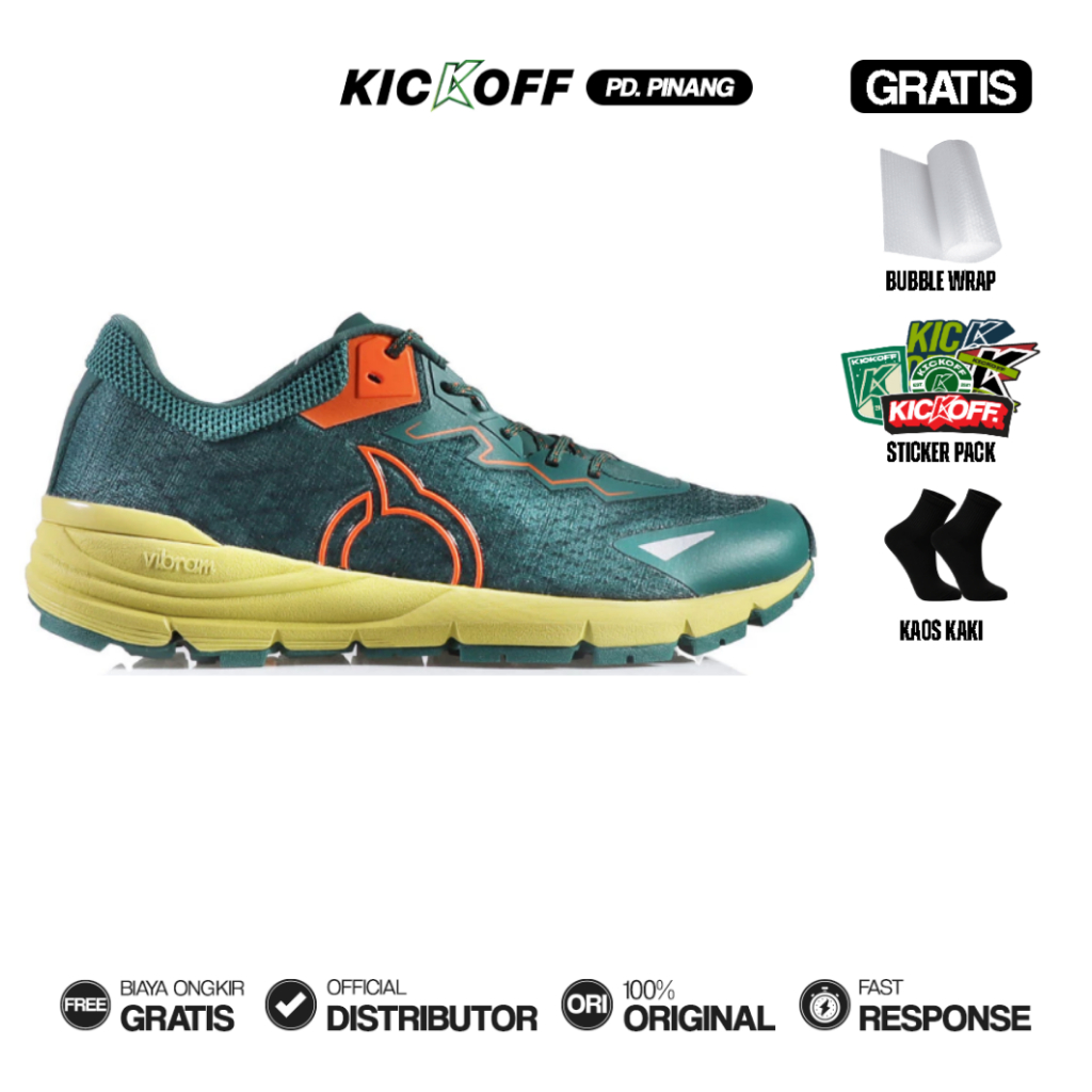 SEPATU TRAIL RUN ORTUSEIGHT / SEPATU LARI TRAIL ORTUSEIGHT SIERRA FREE KAOS KAKI