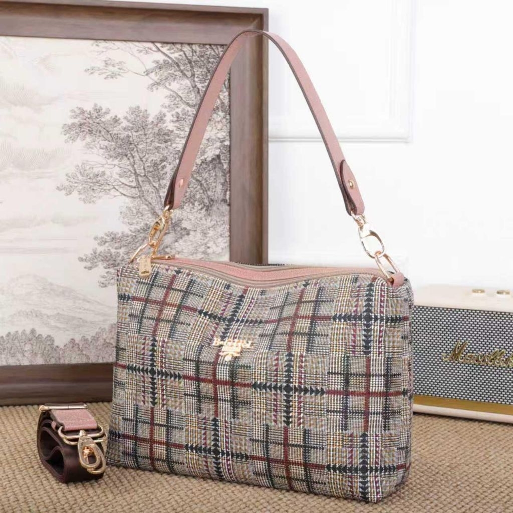 Perfect Tas BGirl Beautiful Girl 2 in 1 Tas selempang + Shoulder Bag 2 resleting #A749 import