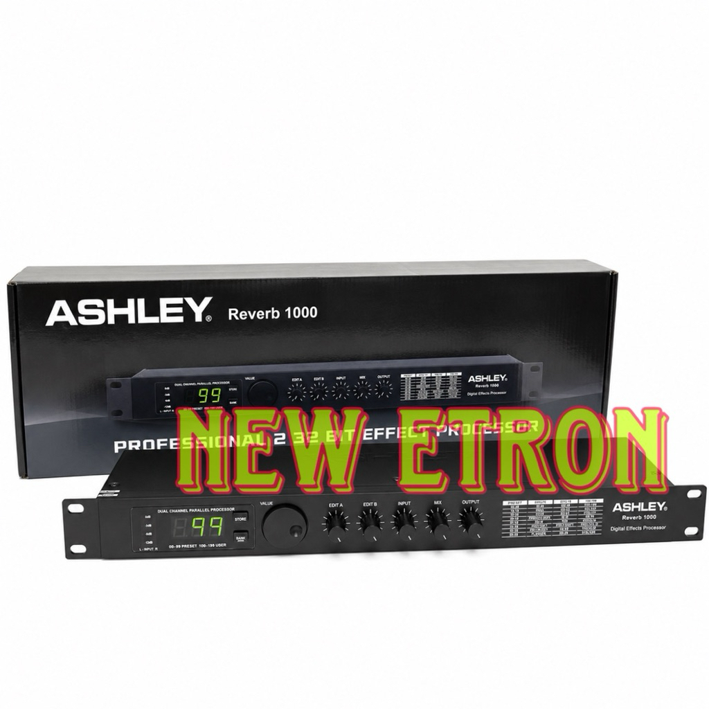effect vokal Ashley Reverb1000 Original ashley reverb 1000 ( Bisa COD )