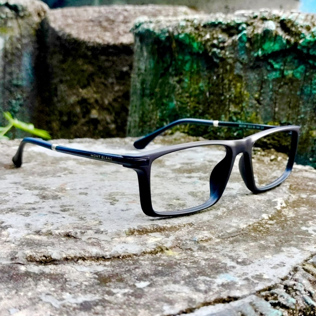 Frame MO154_Kacamata Progresif/Progressive_Baca & Jalan-Full Black-Harga Terjangkau Kwalitas Nomor S