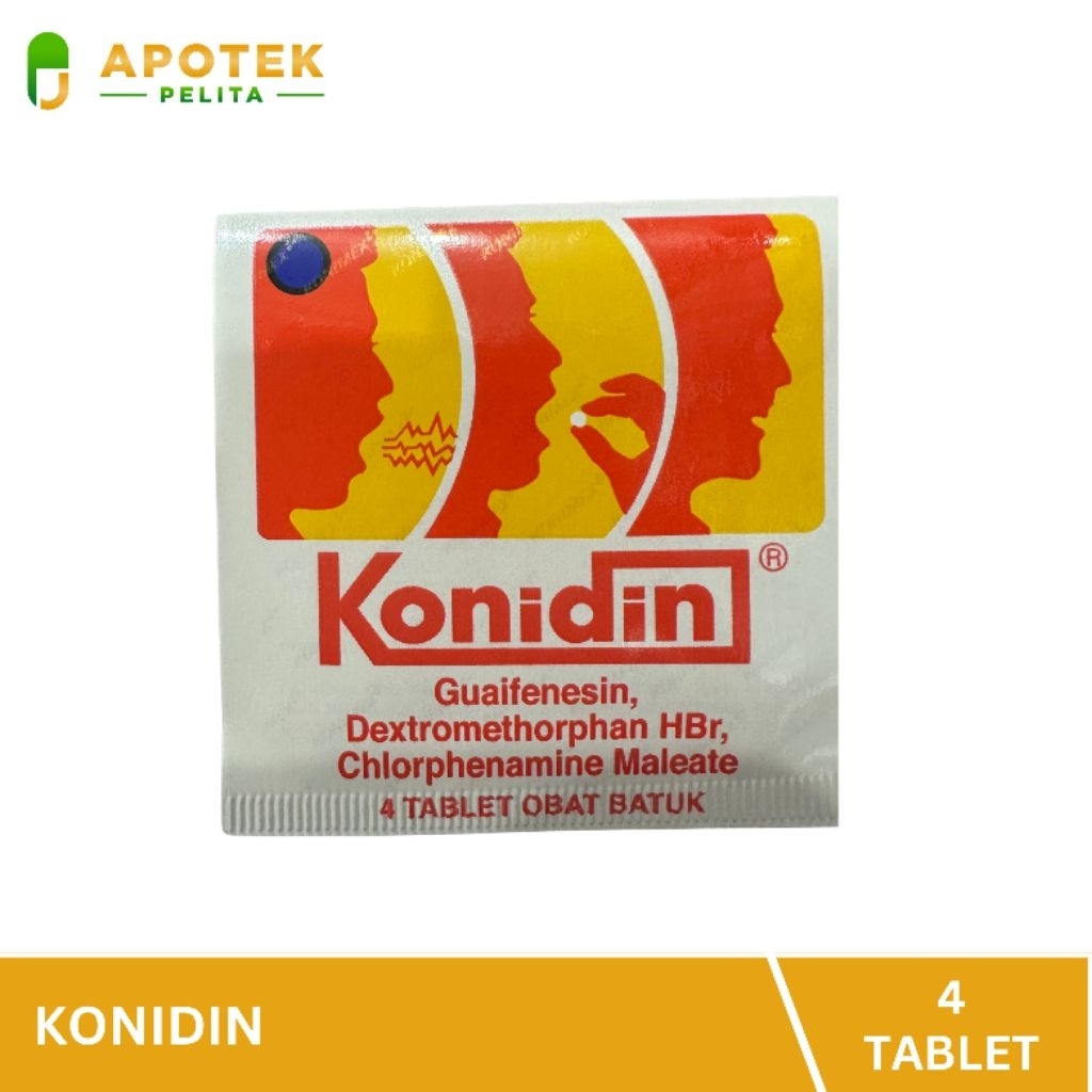 Konidin Membantu Meringankan Batuk (4 Tablet)
