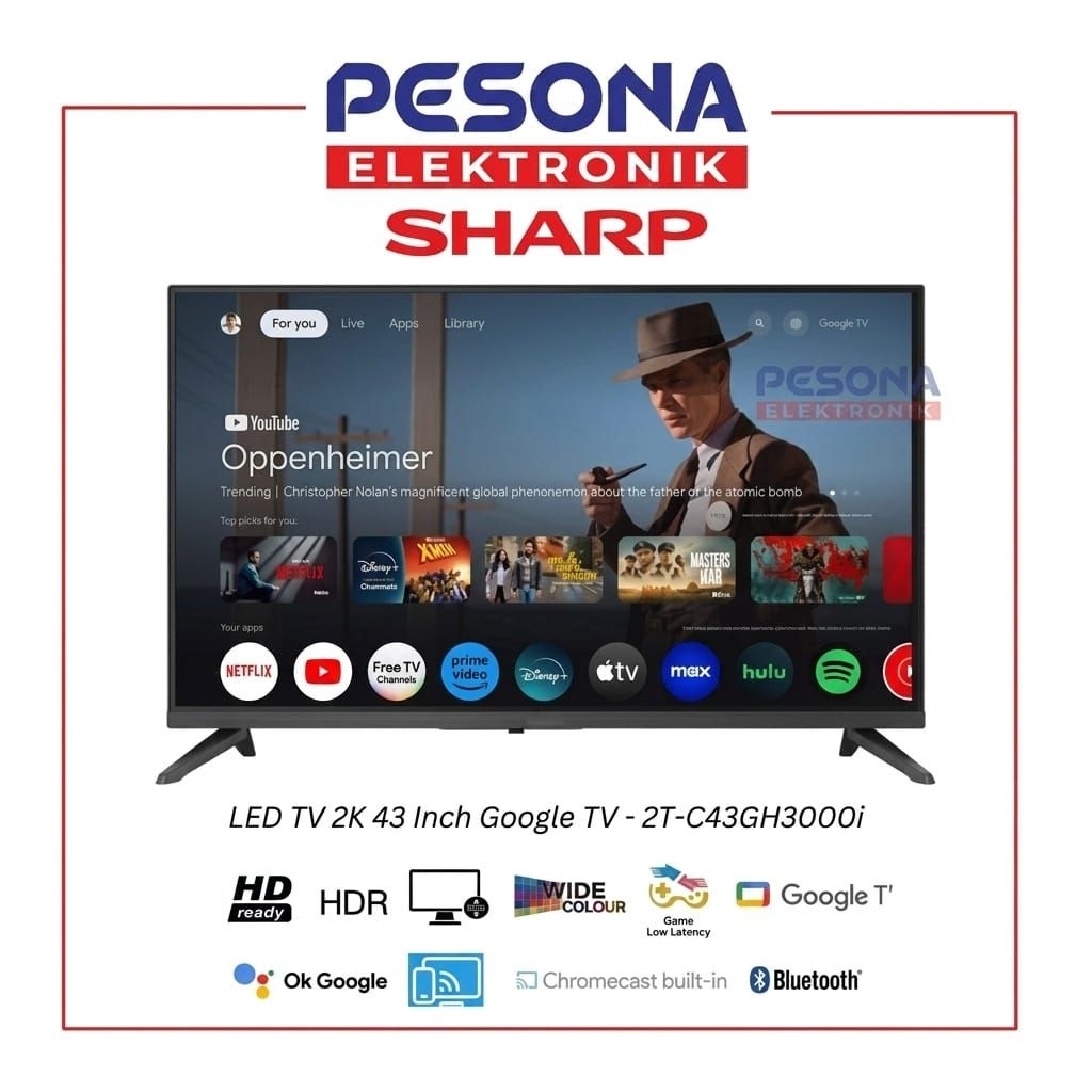 LED SHARP 43GH3000I