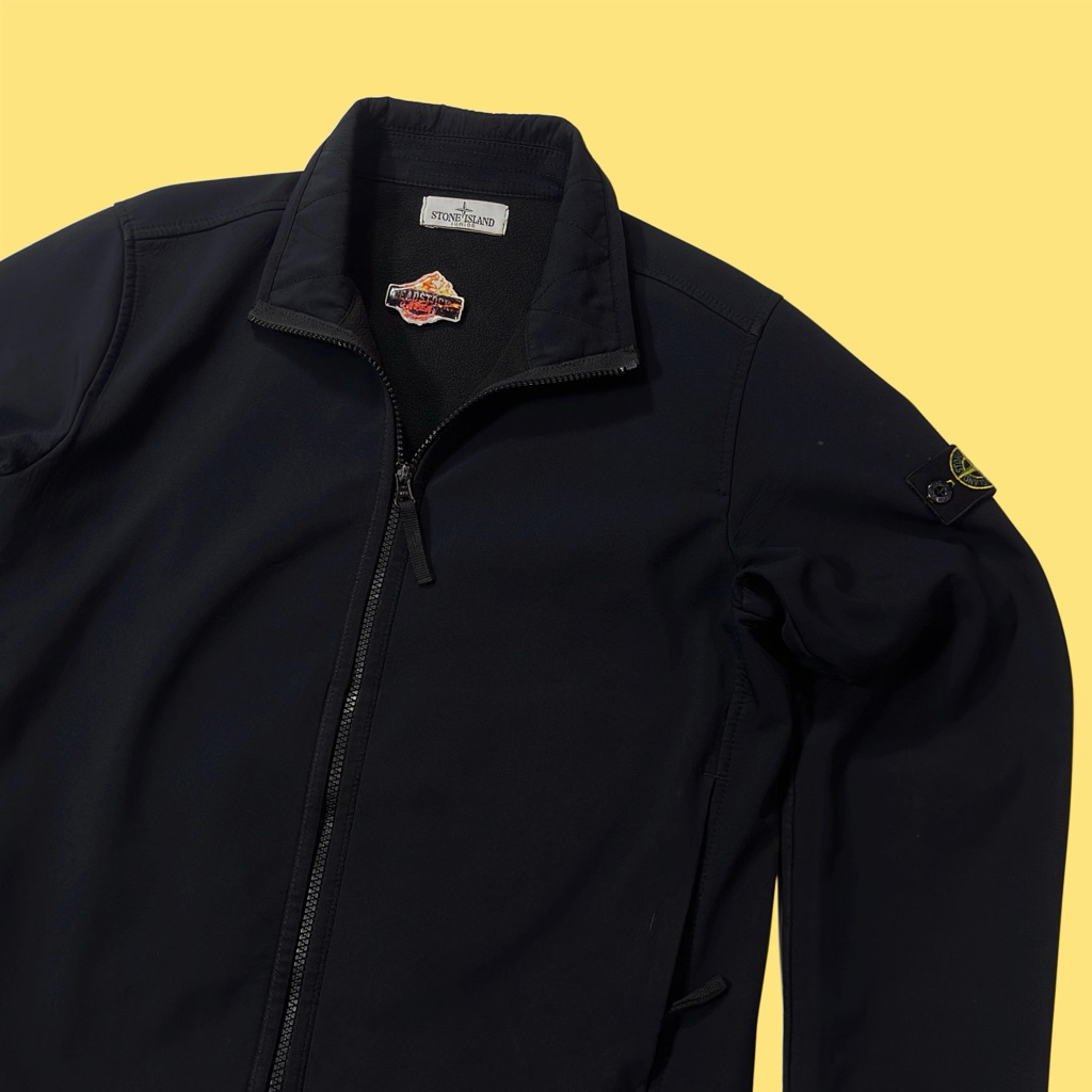 Stone island softshell light black original