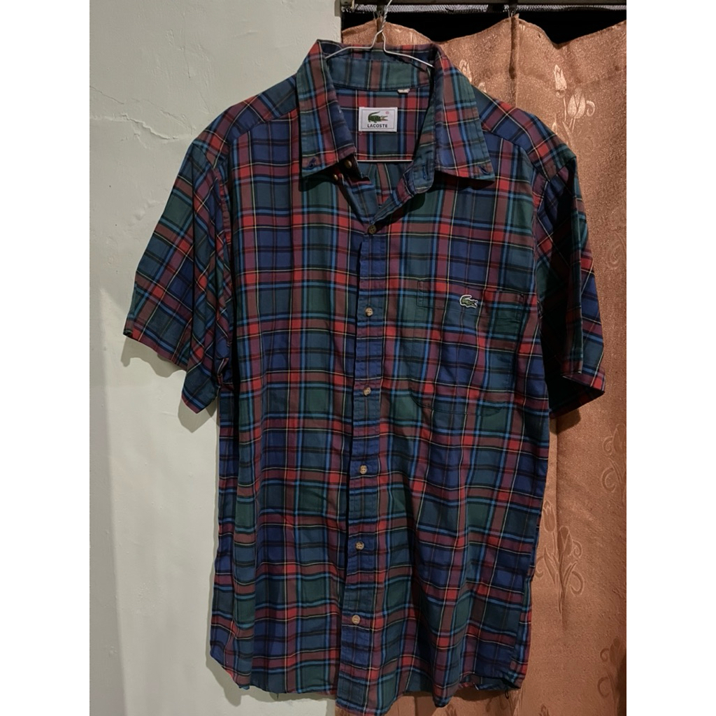 Kemeja lengan pendek Lacoste
