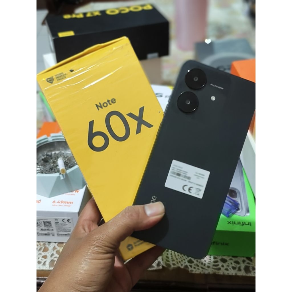 Realme Note 60X 4/128 Mulus Second