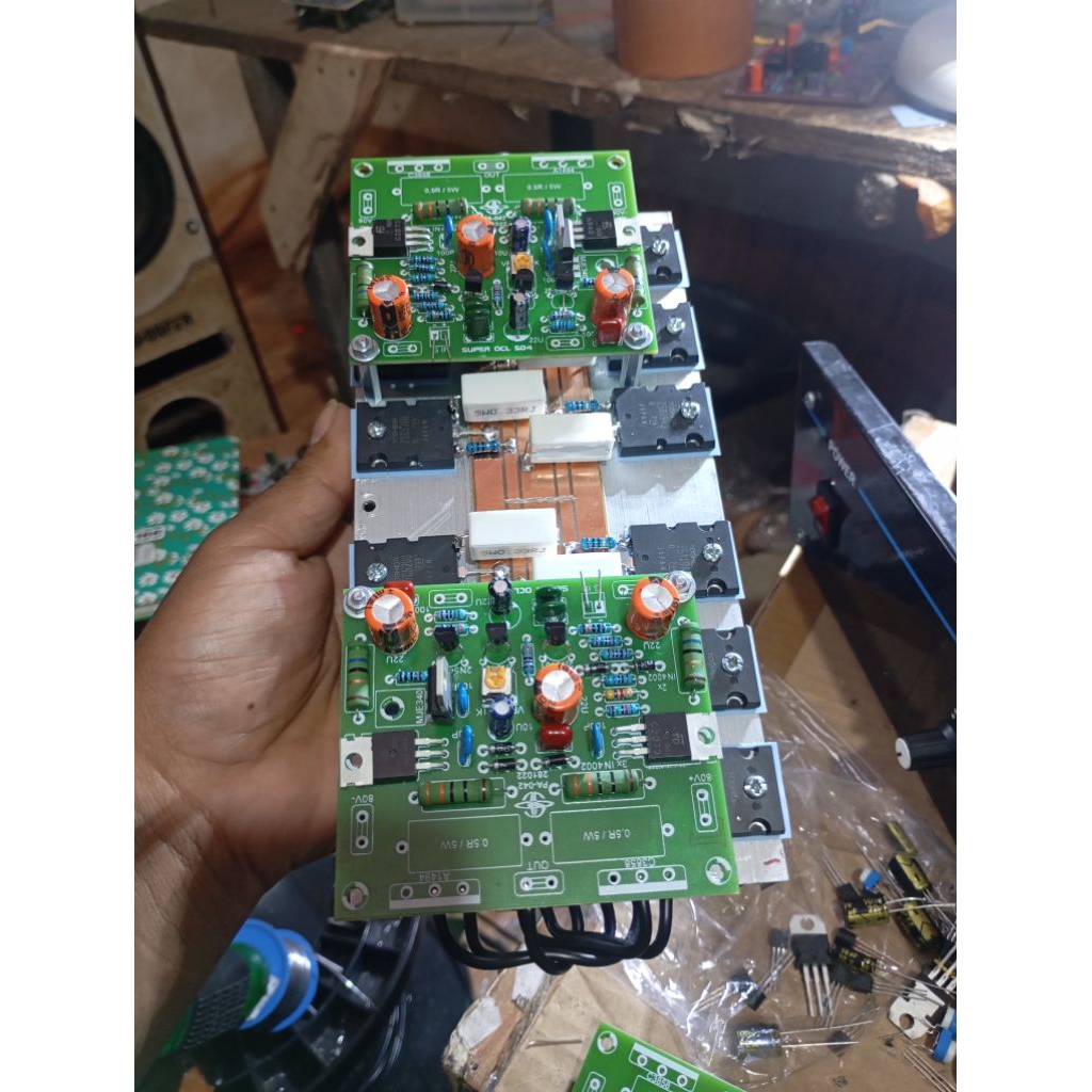 driver socl 504 stereo fullset final pendingin tinggal pakai