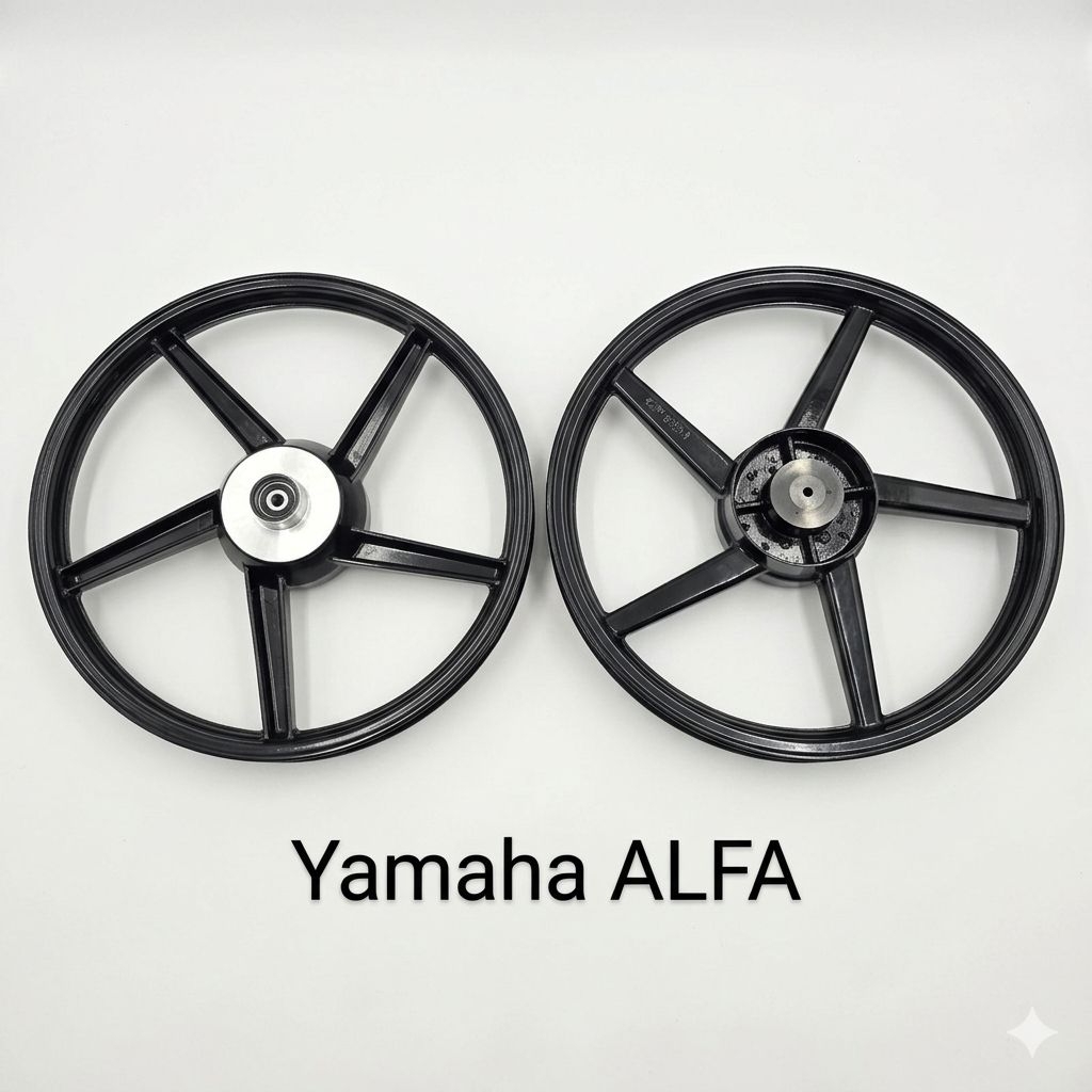 Velg Zigen P5 Yamaha Alfa Sigma depan Tromol