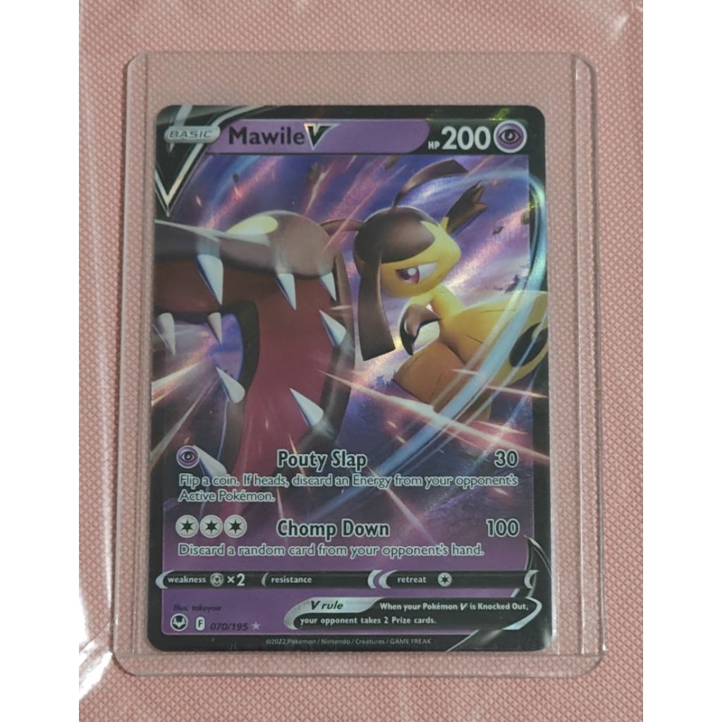 Kartu Pokemon Mawile V Original English