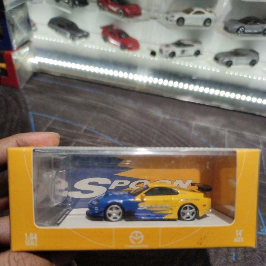 time micro Supra mk4 spoon with figure
