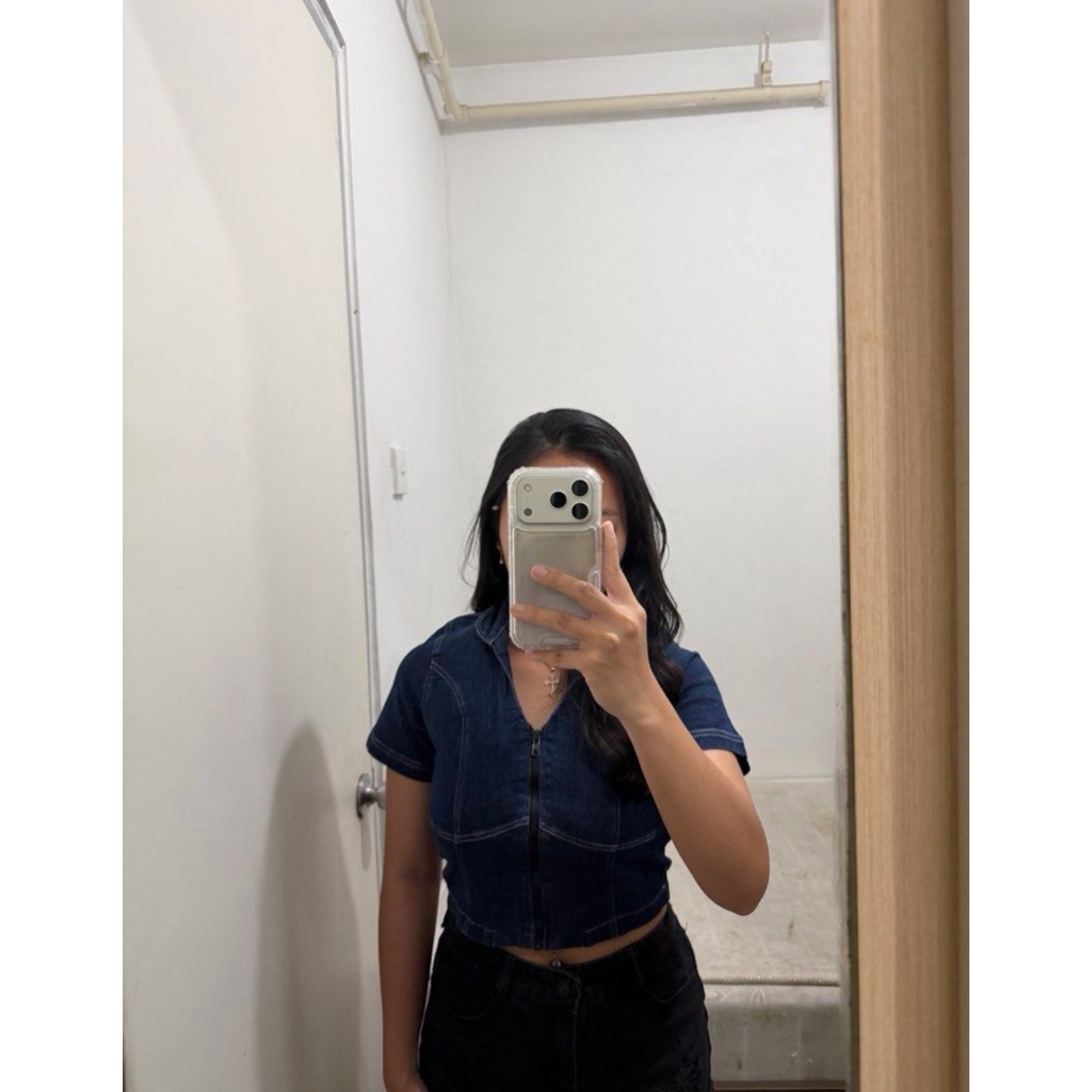 BYEOL preloved denim shirt
