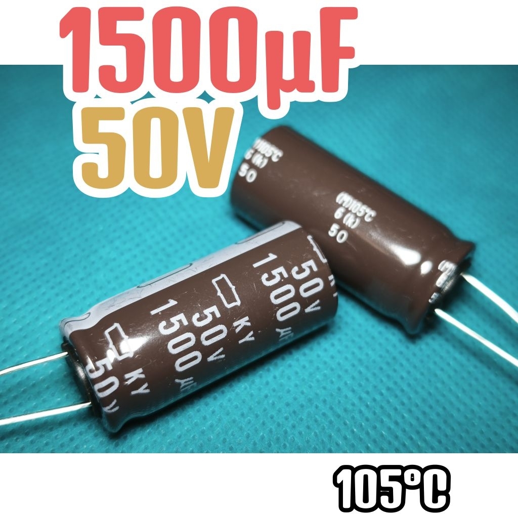 Kapasitor capasitor elko elco 50v 1500uf 50v 1500 uf 50 v 50volt 1500uF ORIGINAL