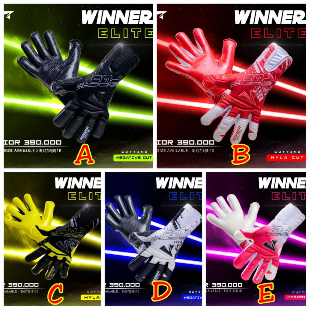 PGS WINNER ELITE 2 GK GLOVE PGS PRO WINNER ELITE 2 SARUNG TANGAN KIPER PGS WINNER ELITE 02 SARUNG TA