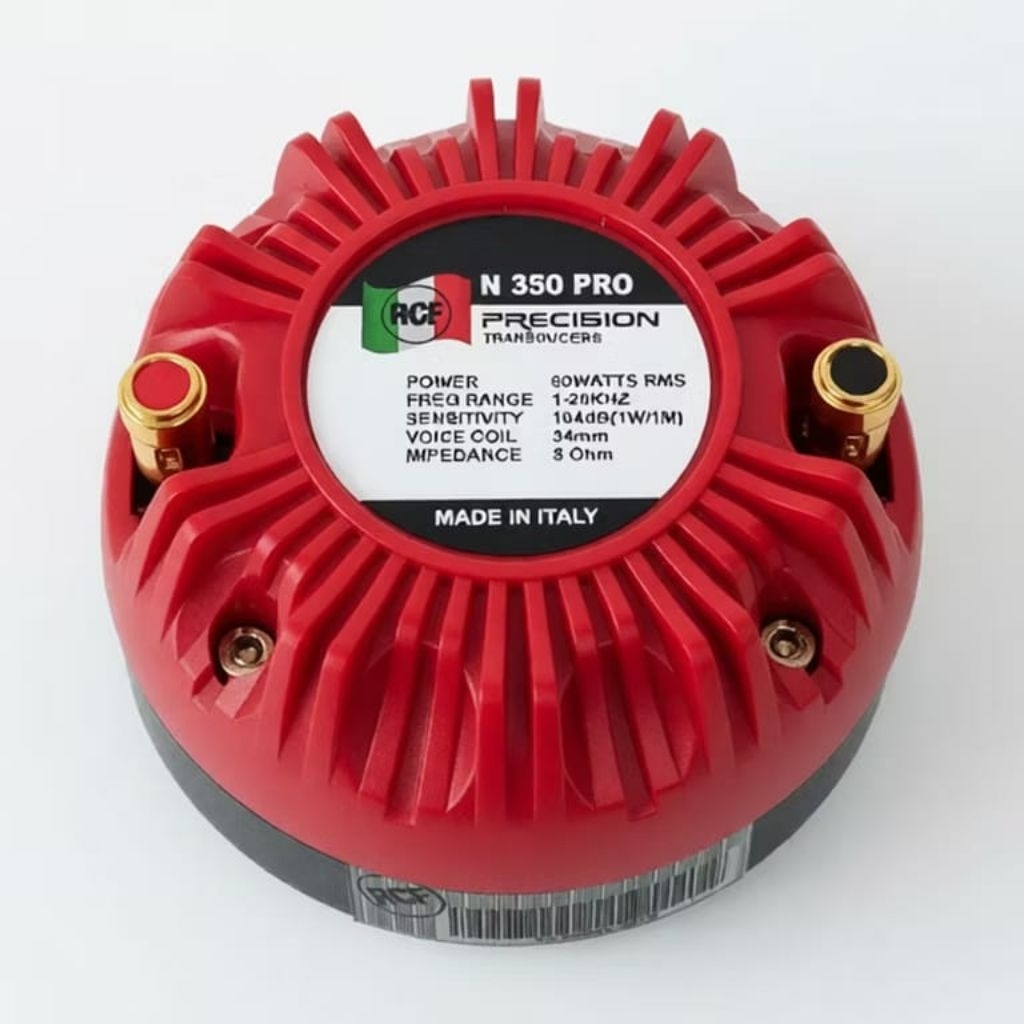 TERLARIS Driver Tweeter RCF N350 / N450PRO – Suara Jernih & BEST SELLER Driver HF RCF Original Italy