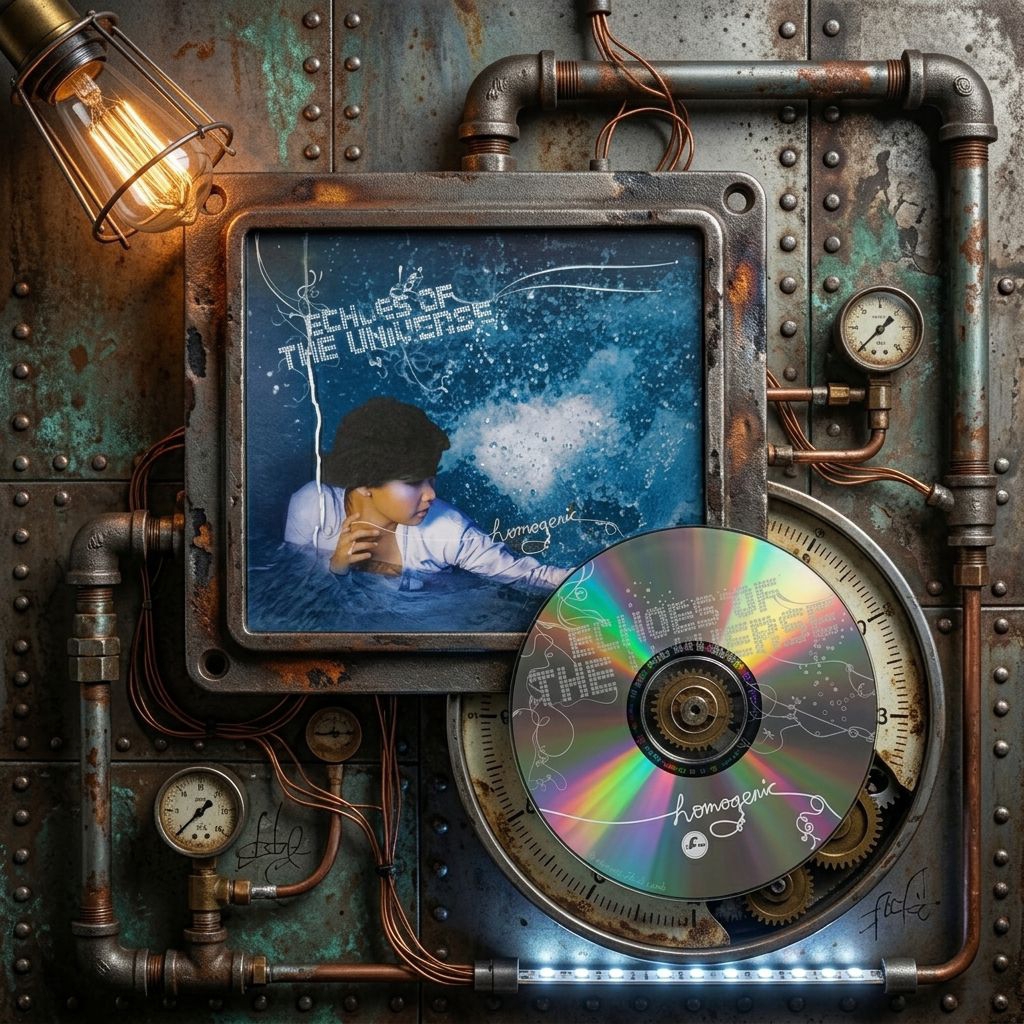 Cd Homogenic - Echoes of The Universe Made In Indonesia