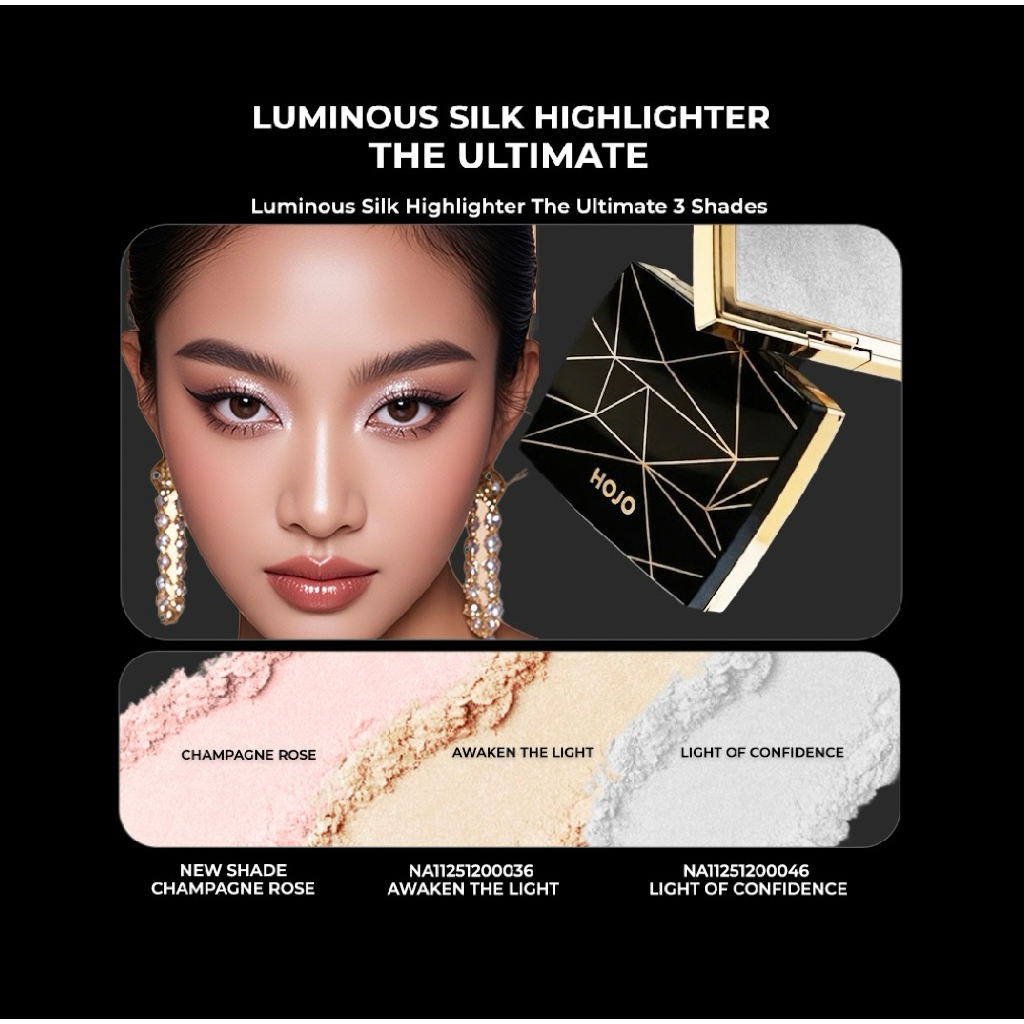 Hojo luminous silk highlighter/Hojo Briliant highlighter
