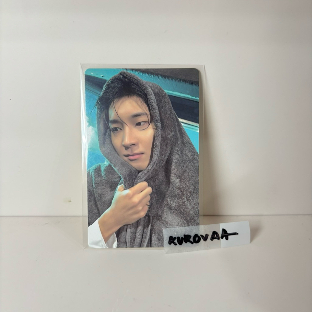Photocard Wonwoo Spill the Feels Weverse POB Handuk pundung ww svt anduk