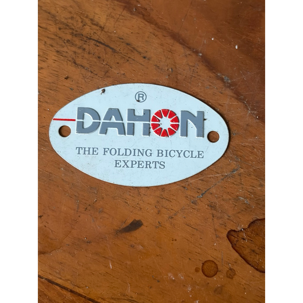 Emblem Sepeda Lipat Klasik Dahon Original