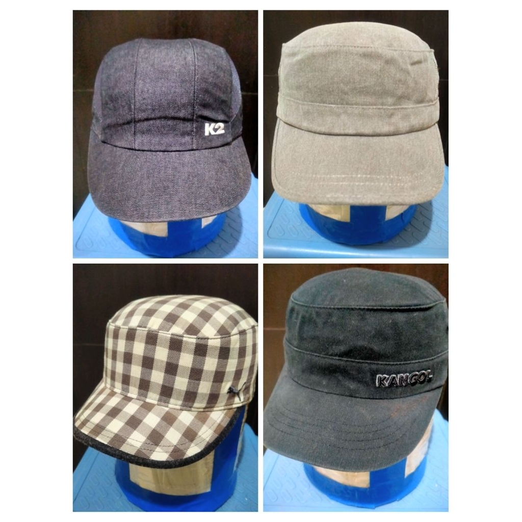 Topi Second/Bekas Brand Model Comando/Visor Pendek