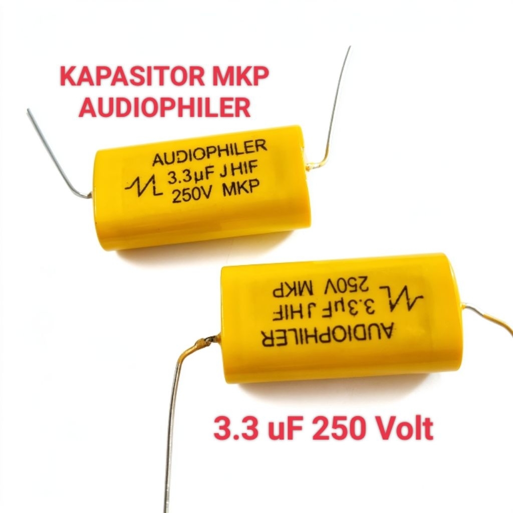 MKP AUDIOPHILER AUDIO PHILER 3.3UF 3.3 UF 250V 250 VOLT